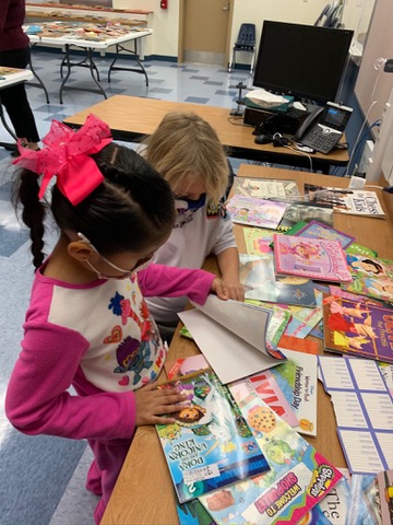 Sorting books for the next drive